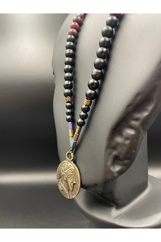 Awakening of the Gladiator – Natural Stone Men's Necklace
