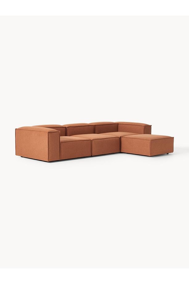 Lego Modüler Koltuk Takımı Kırmızı Boucle Kumaş - 3