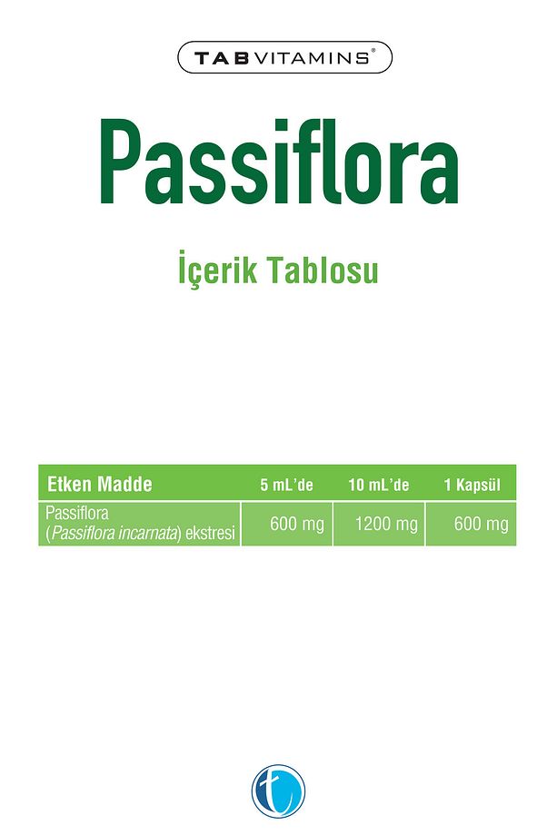 Passiflora 30 Bitkisel Kapsül Pasiflora 600 mg - 3