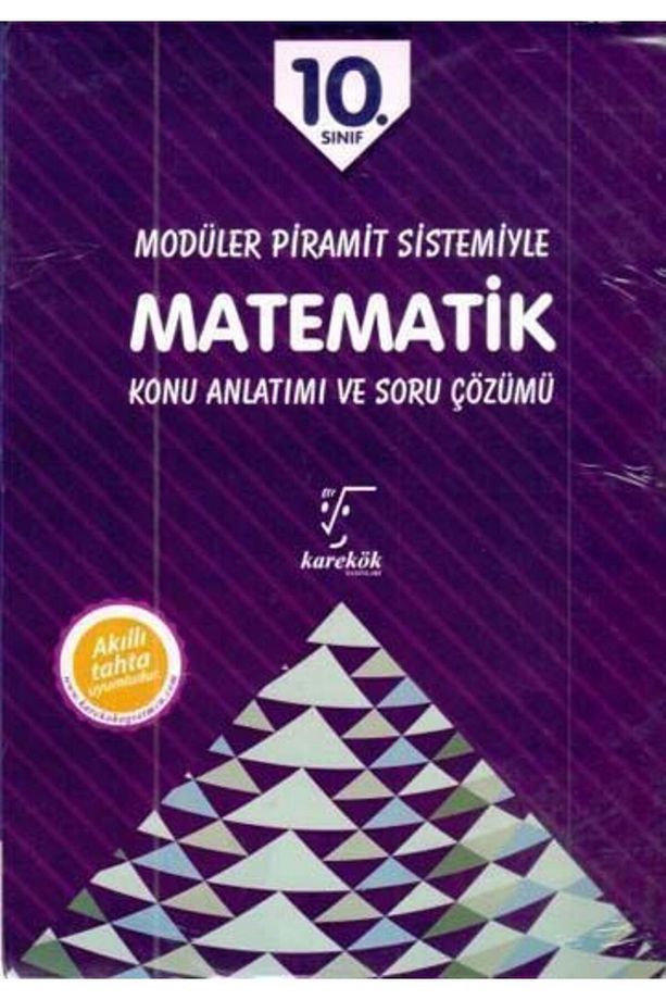 10. Sınıf Modüler Piramit Sistemiyle Matematik Konu Anlatımı Ve Soru Çözümü - 2