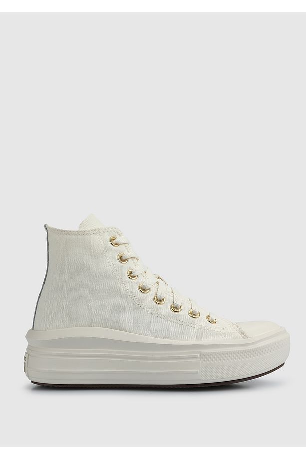 Chuck Taylor All Star Move Hı Krem Kadın Sneaker A08384c - 1