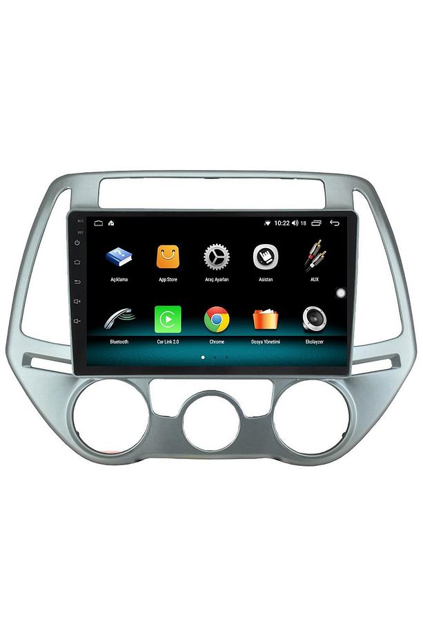 HYUNDAİ İ20 ANDROİD 13 MULTİMEDYA CARPLAY 4GB RAM+64GB HDD MANUEL KLİMA NAVİGASYON EKRAN - 5