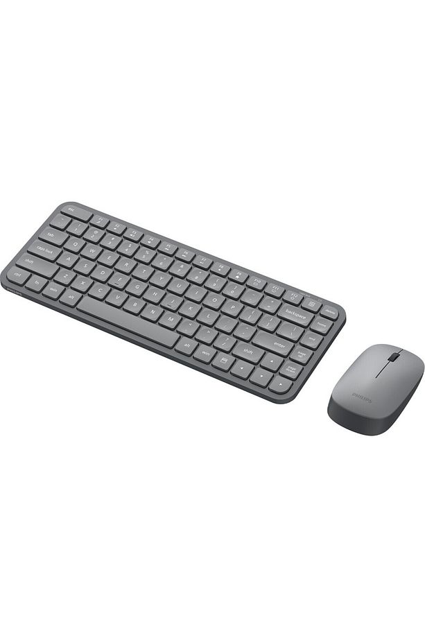 SPT6338 Kablosuz Set Wireless Set Kablosuz Klavye Kablosuz Mouse Türkçe Q Klavye ve Mouse Seti GRİ - 3