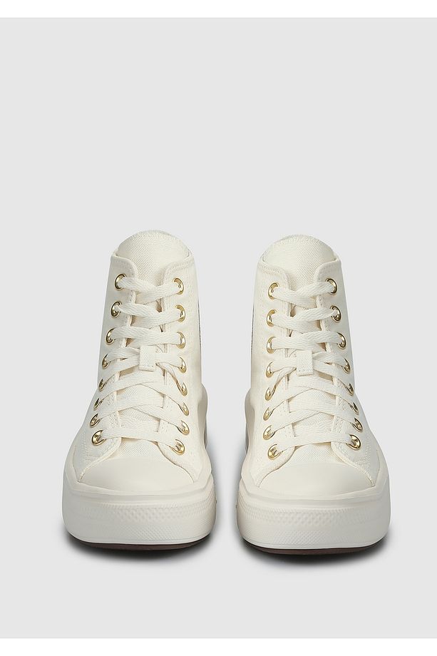 Chuck Taylor All Star Move Hı Krem Kadın Sneaker A08384c - 3