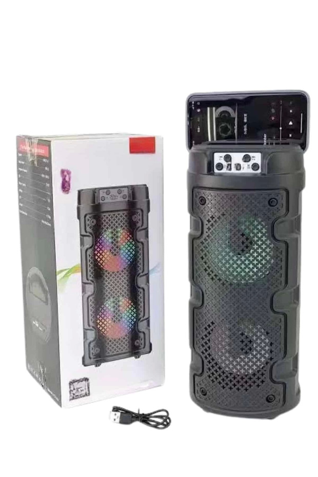 Bluetooth Hoparlör Büyük Boy Ses Bombası Fm Radyolu - 5