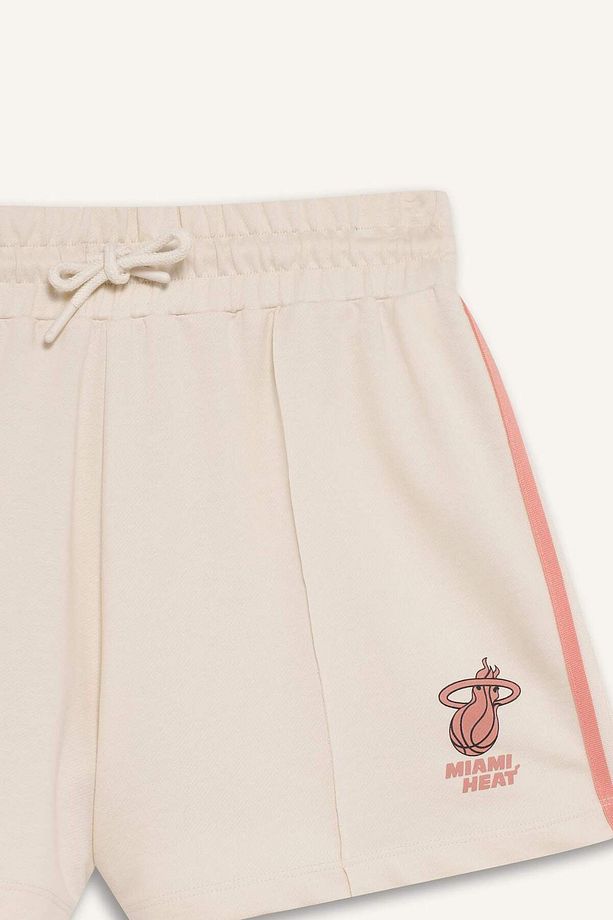 DeFactoFit NBA Miami Heat Standart Fit Kısa Paça Şort E3834AX25SM - 3