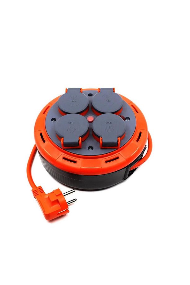 PHP05310F Ev Tipi Kapaklı Makaralı Kablo 3x1mm - 5 Mt - 3