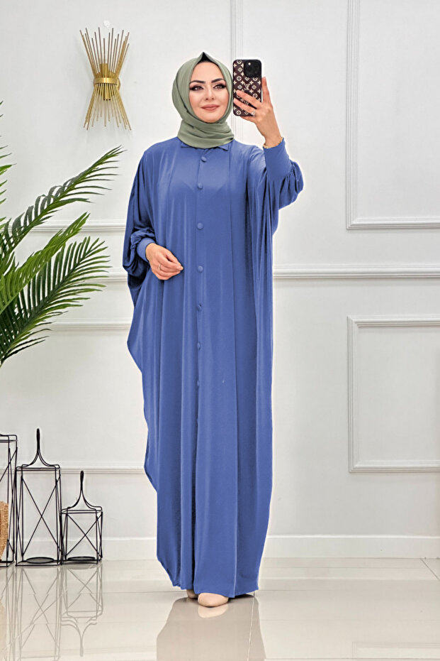 أزرار أكمام على شكل خفاش - 1