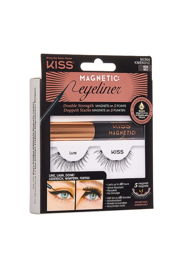 Manyetik Bütün Takma Kirpik Ve Eyeliner Uzun - 2