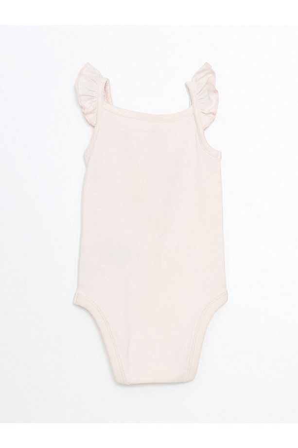 Yeni Sezon Cicekli Kiz Bebek Citcitli Body ve Sort 2'li - S5GF47Z1 - 4