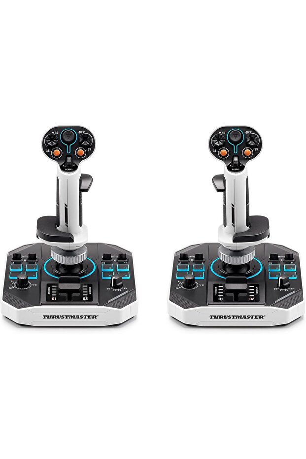 Sol-R2 HOSAS Joystick, 44 Buttons, Hall Effect Tech for Precise Space Flight Simulation - 1