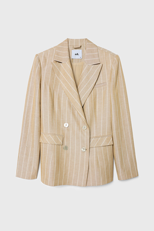 Çizgili Ceket - 8