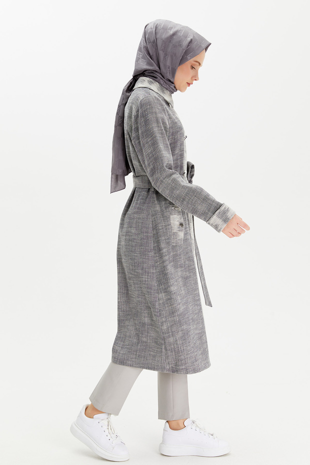 Pamuklu Kruvaze Kap - 4