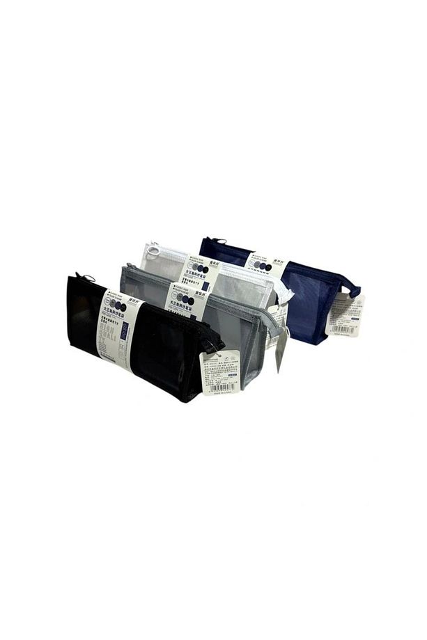Jd-6103 Tek Gözlü Üçgen File Kalem Çantası 22 X 5 X 9,5 - Tekli - 2