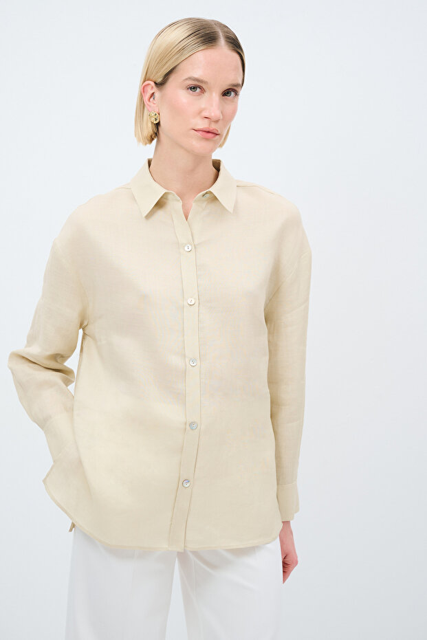 Keten Gömlek - 4