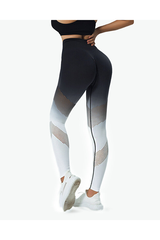 OmbreFlex Hollow Out Gradient Leggings