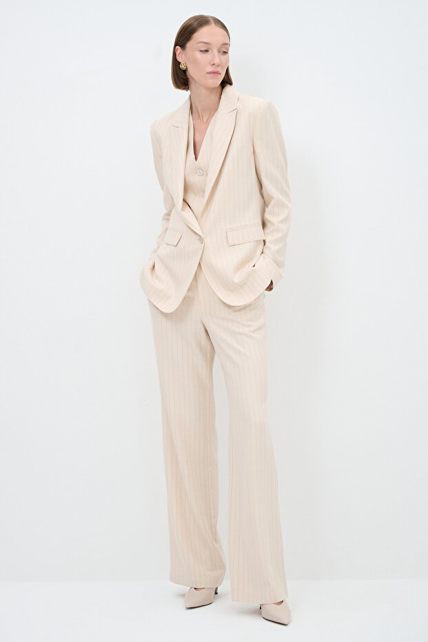 Çizgili Pantolon - 1