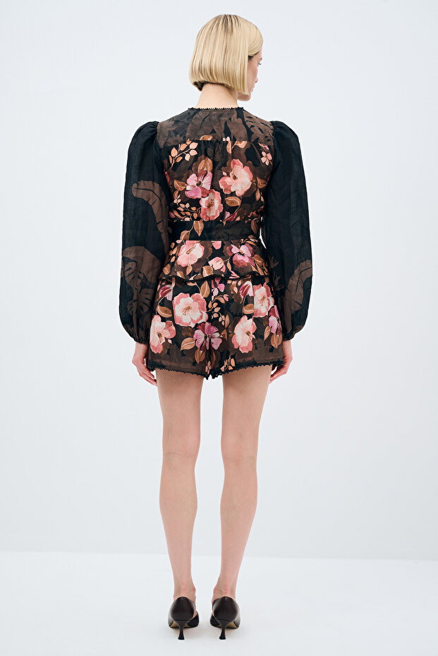 Balon Kollu Bluz - 5