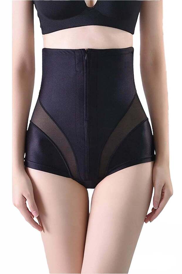 Chiloți modelatori Ruby, efect de slăbire - Negru - S-M, Negru - 1