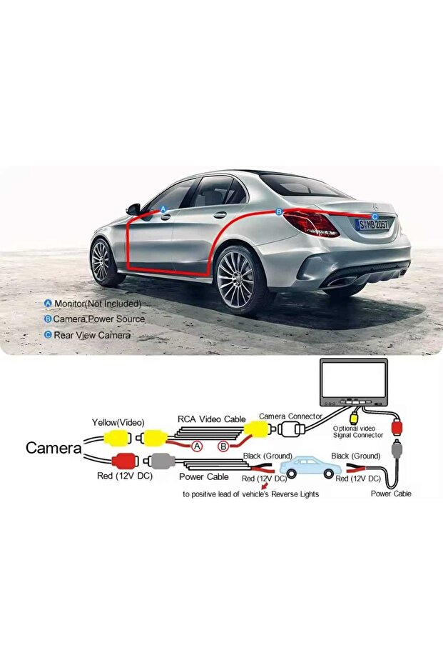 Car Rear View Camera AHD 1080P BMW E39 E60 E61 E90 E91 E92 E93 E70/E71 LCI Variants Trunk Handle - 6