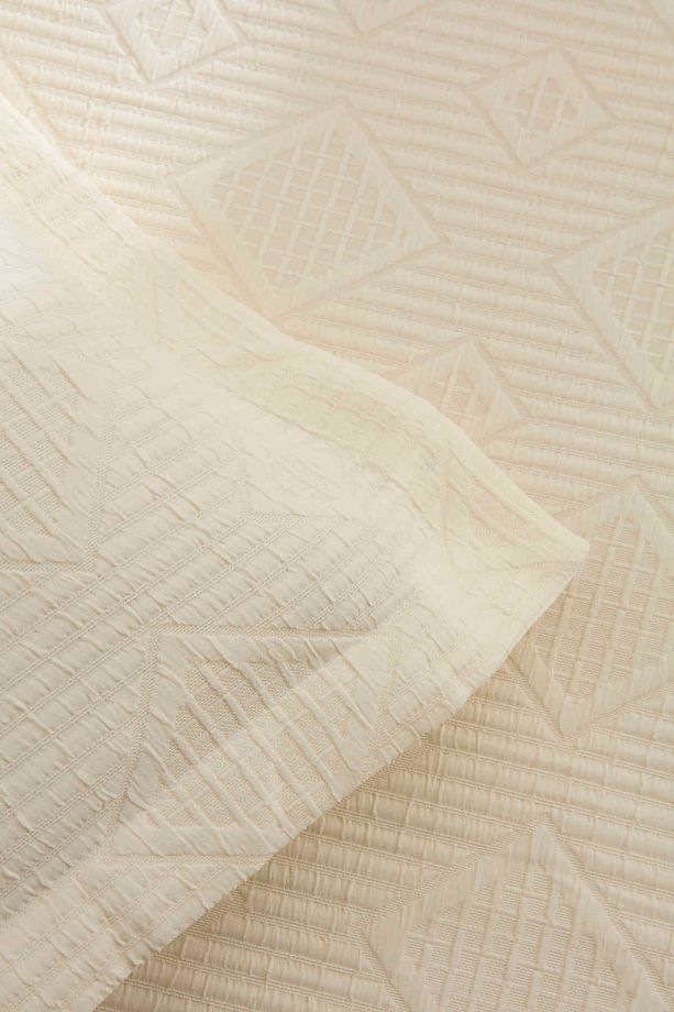 Serenty Çift Kişilik Yatak Örtüsü Takımı Offwhite - 3