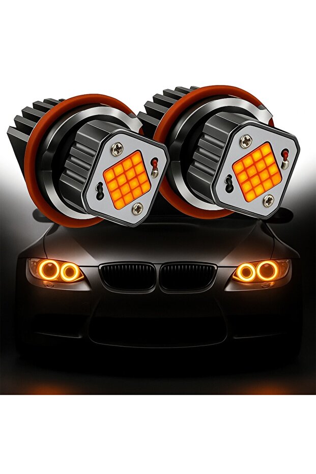 Set de 2 becuri LED de marker pentru Angel Eyes BMW 160W E83 E87 E60 E61 E53 E63 E64 E65 E66 - 1