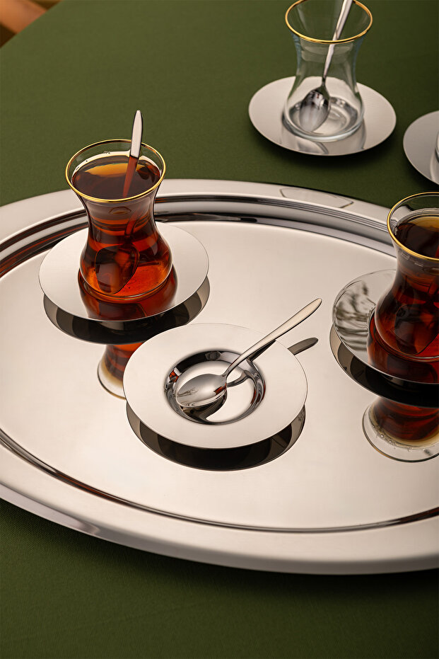 Abbie 19 Parça Çay Seti - 6