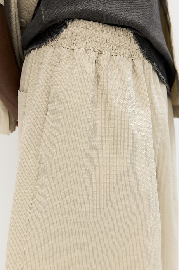 Gofre kumaş jogger bermuda - 6