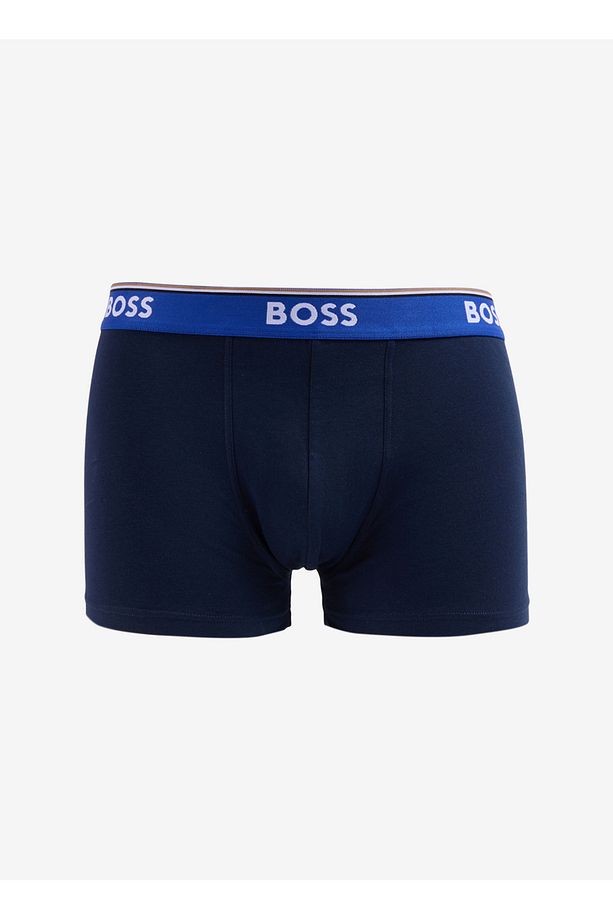 Mavi Erkek Boxer Trunk 3P Power Design - 2