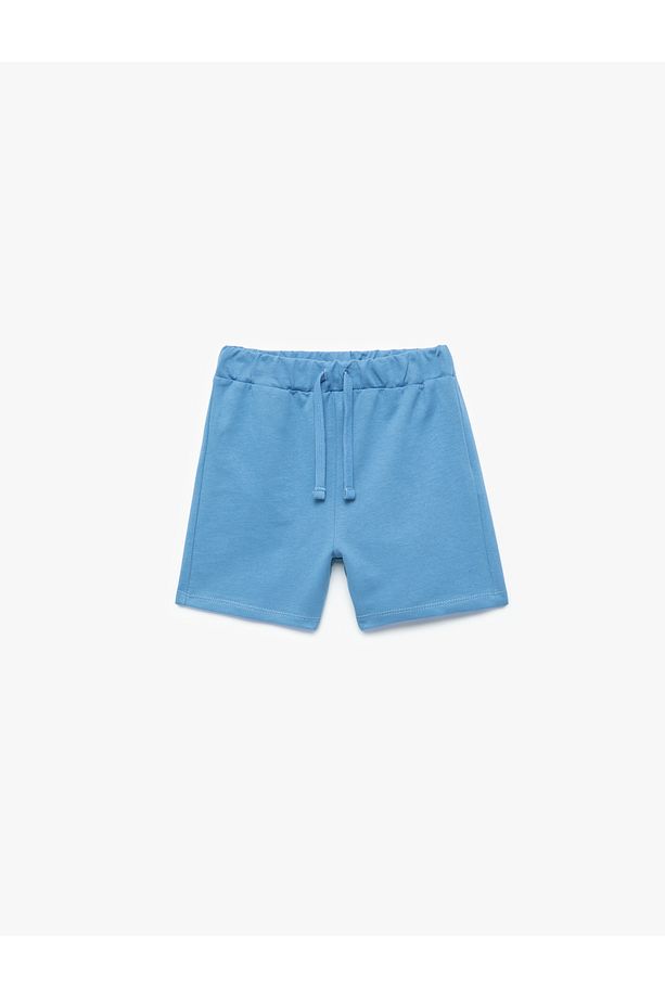Pamuklu Mini Basic Şort - 1