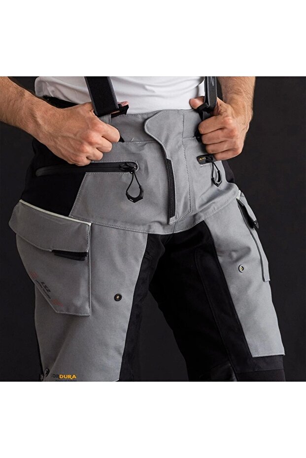 بنطلون أبولو أسود-رمادي - 7