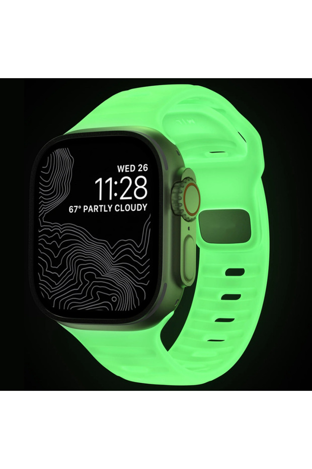 38mm 40mm 41mm 1 PCS Watchband luminous Soft Silicone Strap For Watch Band Ultra 2 49mm 44mm 45mm 4