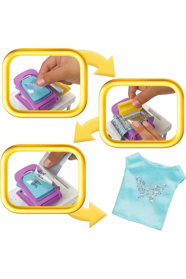 BARBIE PRINTING STORE SET - 4