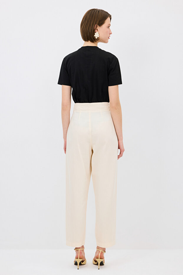 Kuşaklı Pantolon - 5