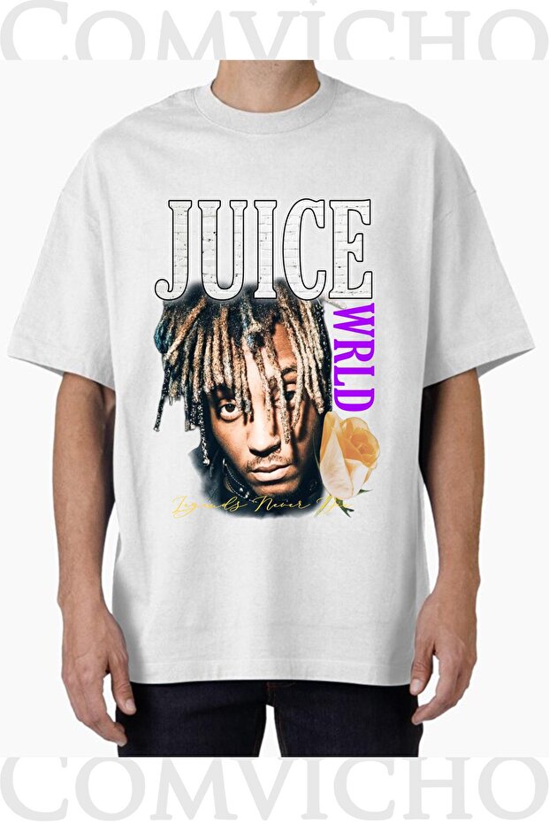تي شيرت مطبوع بتصميم Juice VRld V9 للجنسين