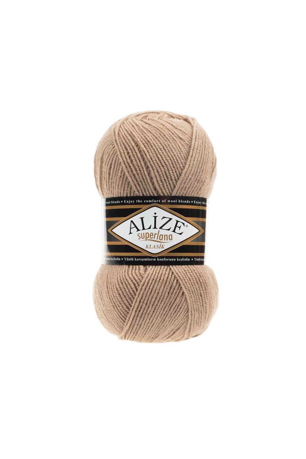Superlana Classic Knitting Yarn 5 Pack – Thin and Soft Classic Yarn – for Cardigan, Shawl, Sweater