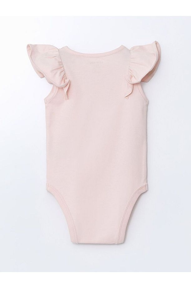 LCW baby Meyve Baskılı Kız Bebek Çıtçıtlı Body ve Tayt 2'li - 6