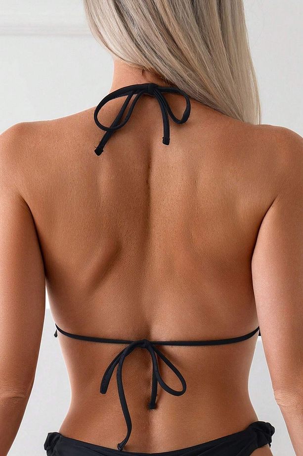 Gögüs Aksesuar Detaylı Bikini Üstü (Çıkartılabilir Kaplı) - 2