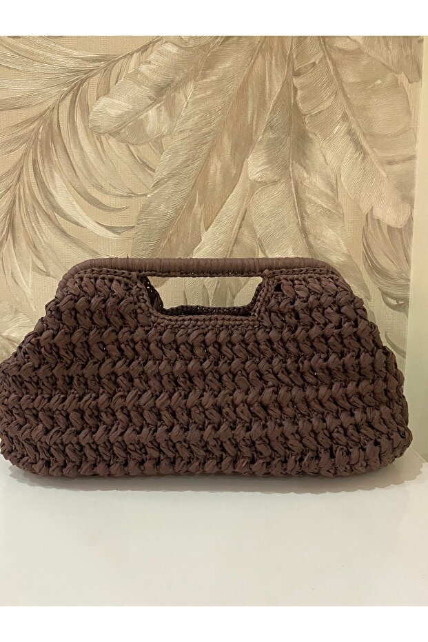 Rafya Ip Burslu Çanta - 1