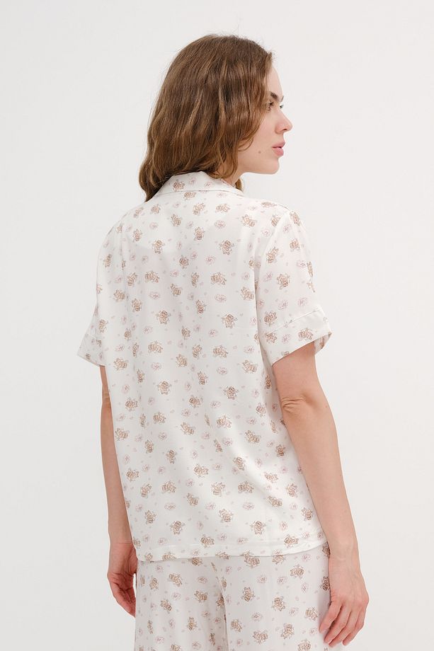 Desenli Pijama Üstü PJM17326 - 5
