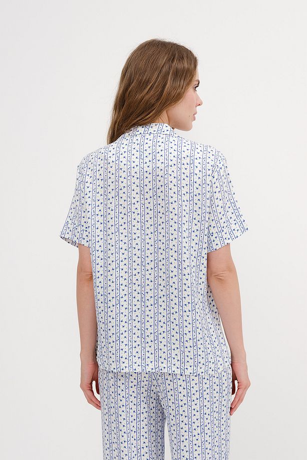 Desenli Pijama Üstü PJM17326 - 5