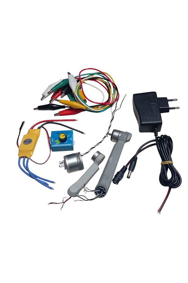 30A ESC Devreli Adaptörlü ESCli Çeşitli Drone Motoru Hız Kontrolü Öğrenci Deney Seti - 4