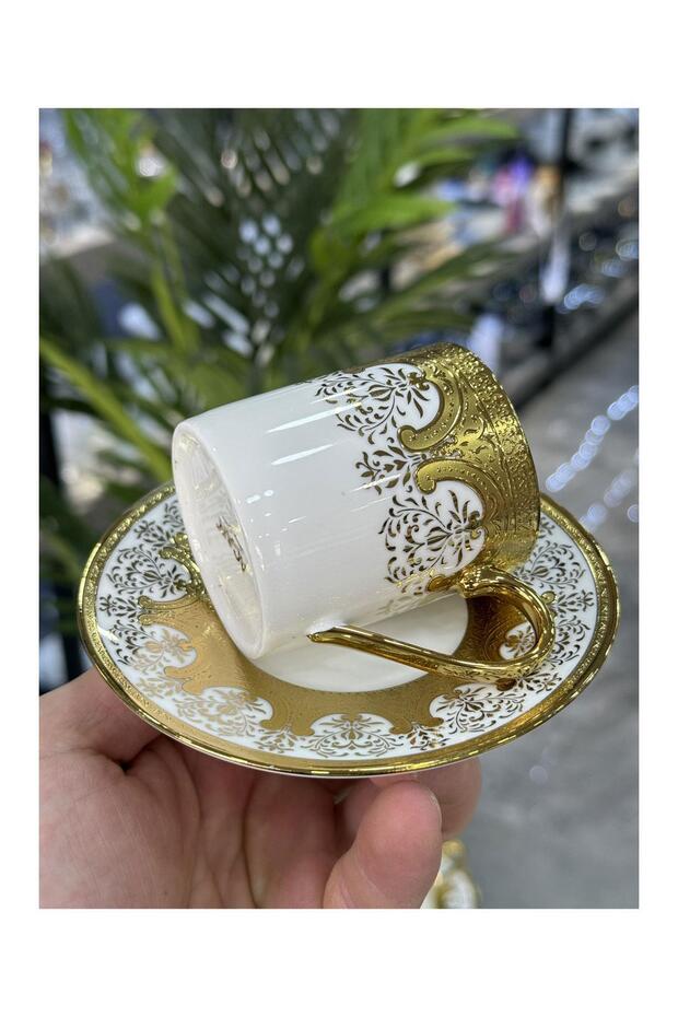 Luxury Porcelain 6-Piece Avant-Garde Cup Set Adora