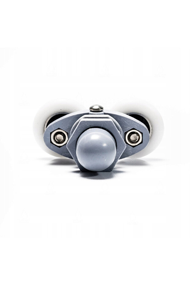 Shower cabin roller, Plastic, White - 3