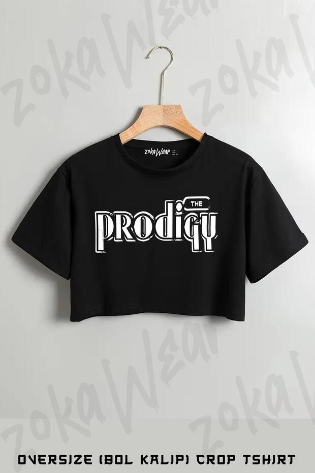 The Prodigy X2 Printed Oversize Crop T-Shirt