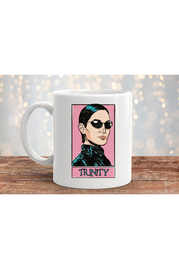 Matrix Trinity Printed Gift Porcelain Mug - 2
