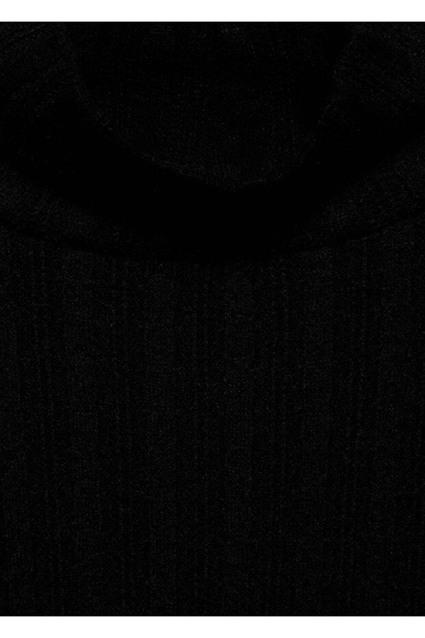 Lastikli dik yaka tişört - 5