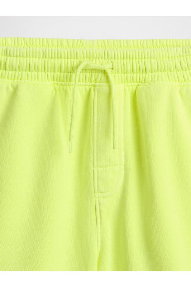Erkek Çocuk Limon Sarısı Fleece Pull-On Şort - 2