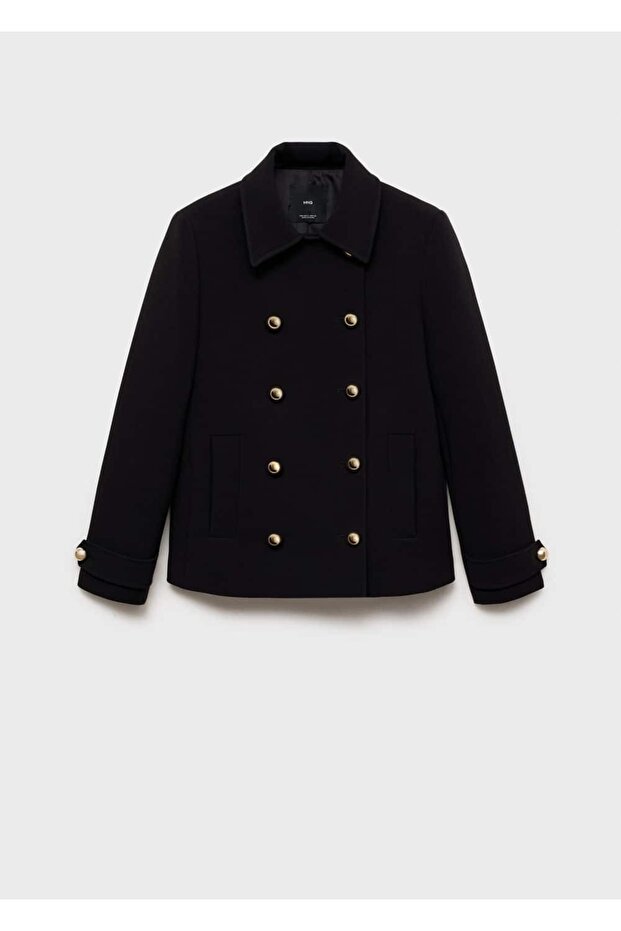 Çift düğmeli klapalı ceket - 3