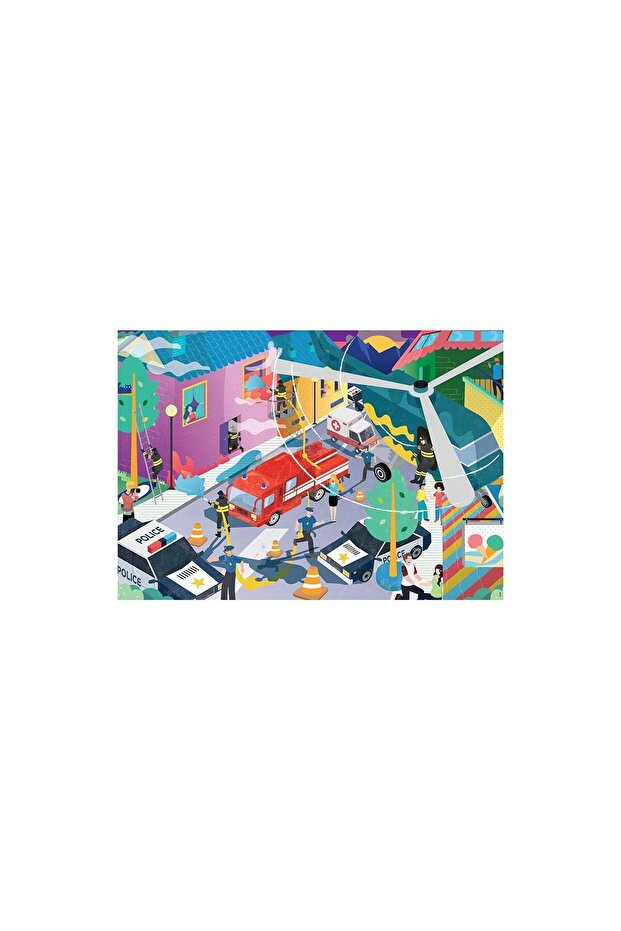 Puzzle - Assistance Services, 200 piese - 1